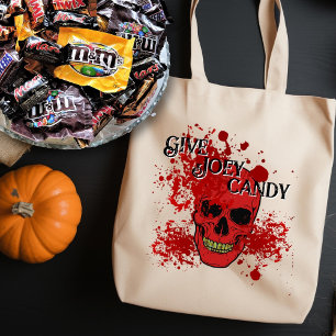 Sac personnalisé Crâne Sanglant Halloween
