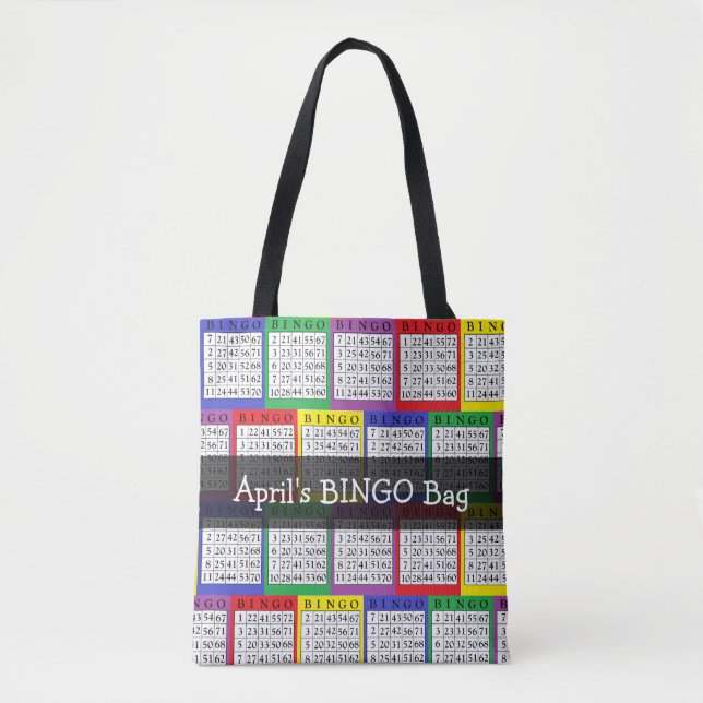 Sac personnalisé de BINGO-TEST (Devant)
