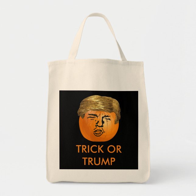 Sac personnalisé de des bonbons ou un sort de (Devant)