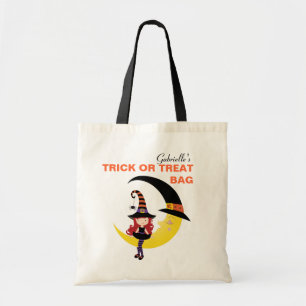 Sac personnalisé d'Halloween ou de traitement