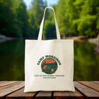Sac personnalisé Lac Camp Voyage de Filles Vert
