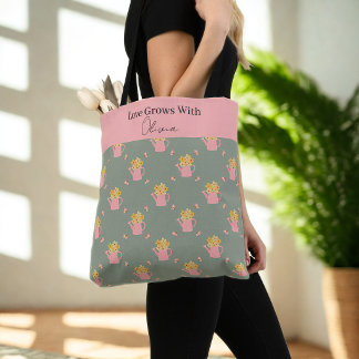 Sac personnalisé « L'amour grandit avec vous » - G