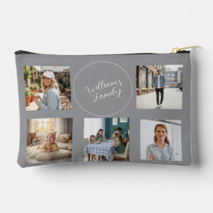 Sac personnalisé minimaliste avec photo de famille