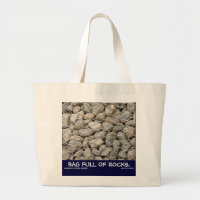 SAC PLEIN DE ROCHERS.