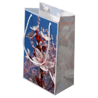 Sac polonais fleuri de printemps, petit sac cadeau