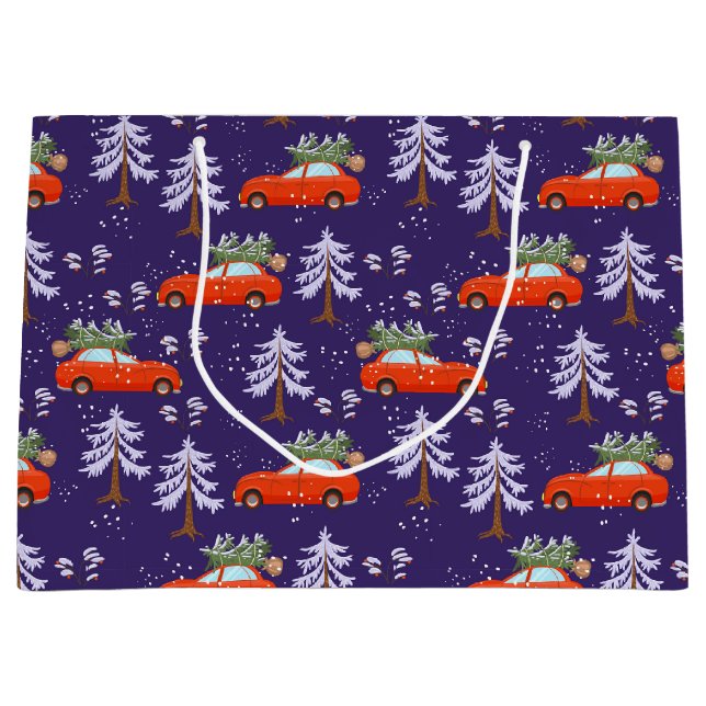 Sac pour achat de sapin de Noël (Devant)