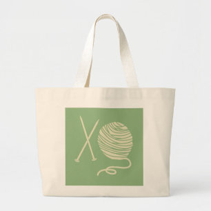 Sac pour aiguilles et pelote de laine