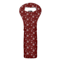 Flocon de neige rouge réutilisable