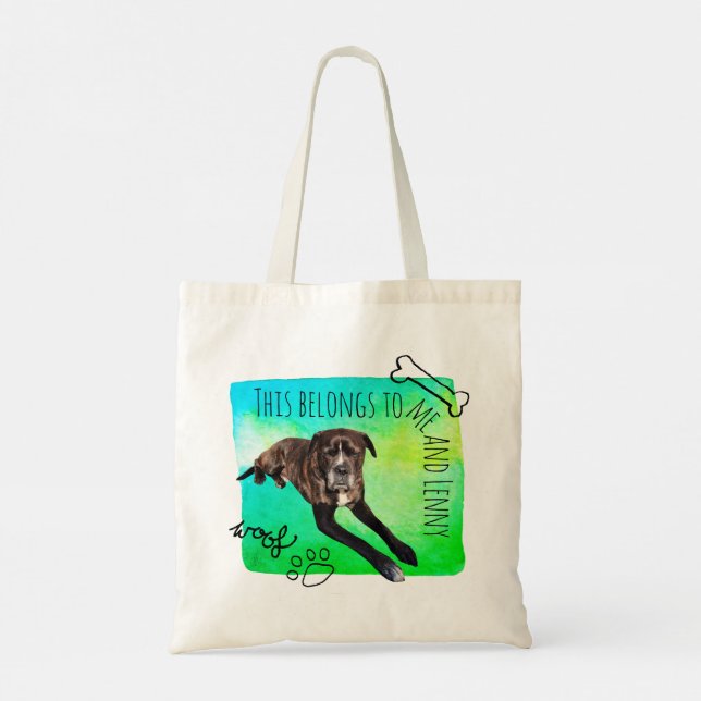 Sac pour chien Boxer (Dos)
