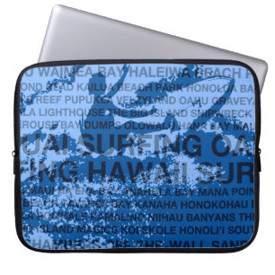 Sac pour ordinateur portable surf Hawaii Cutback H