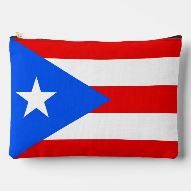 Sac Print Couse Bag avec drapeau de Porto Rico, Ét (Recto)