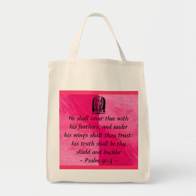 Sac Psaume 91:4 (Devant)