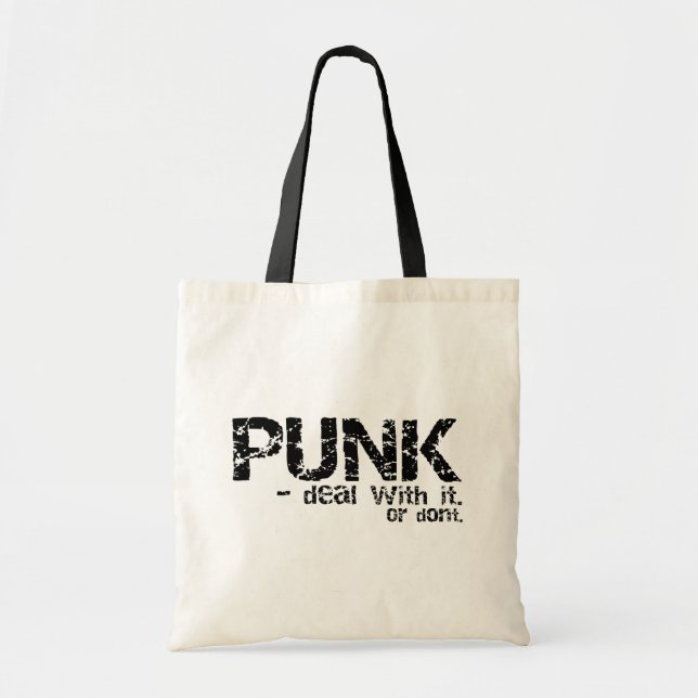 Sac PUNK - choisir style et couleur (Devant)