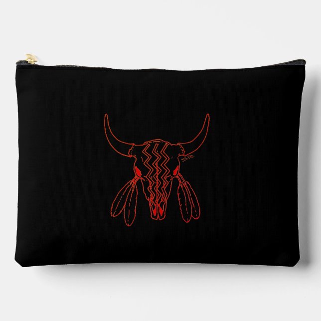Sac Red Ghost Dance Buffalo noir sac accessoire po (Recto)