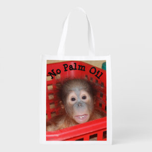 Sac Réutilisable Aucun orang-outan d'huile de palmier