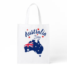 Australie Jour Rouge Bleu et Blanc