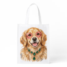 Chien Golden Retriever à l'aquarelle | Art pour am
