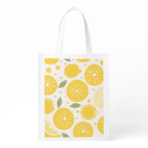 Citron jaune mignon minimaliste Motif de fruits