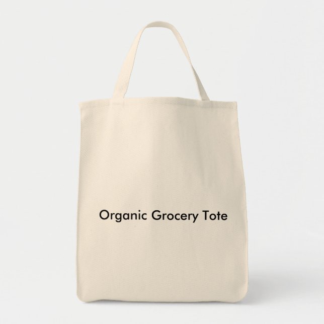 Sac Réutilisable pour Épicerie Bio (Devant)