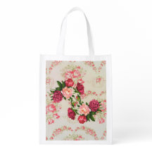 Sac réutilisable Roses roses