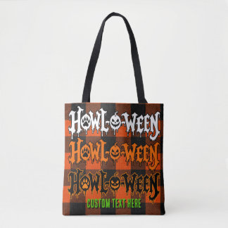 Sac réversible Howl-O-Ween effrayant à pattes empi