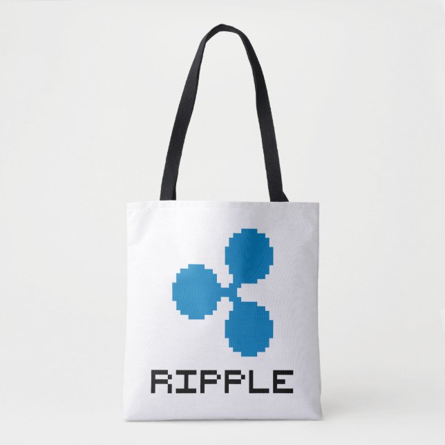 Sac Ripple XRP 8-Bit | Cabas (Devant)