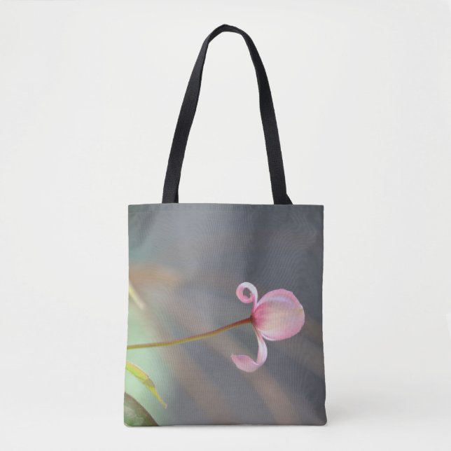 Sac rose de client de Fourre-tout de bourgeon (Devant)