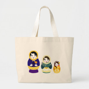 Sac russe de poupées