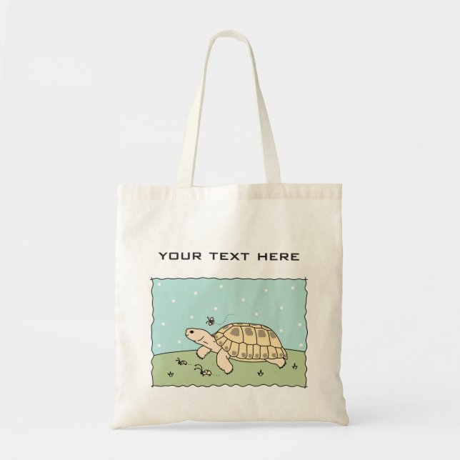 Sac russe personnalisable de tortue (Devant)