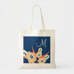 Sac Sac-Floral décoré d'un monogramme de