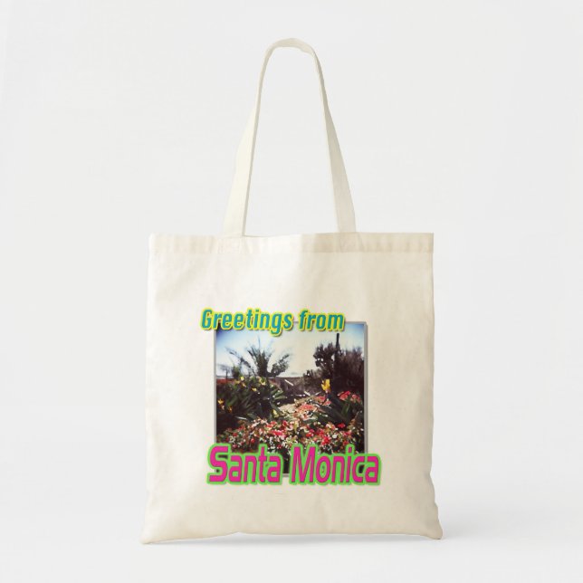 Sac "Salut de Père Noël Monica Garden" (Devant)