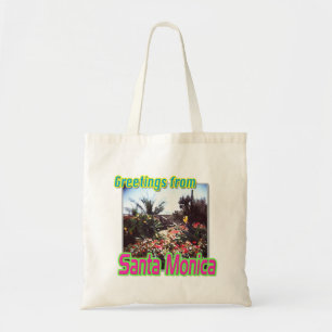 Sac "Salutations du jardin de Père Noël Monica"