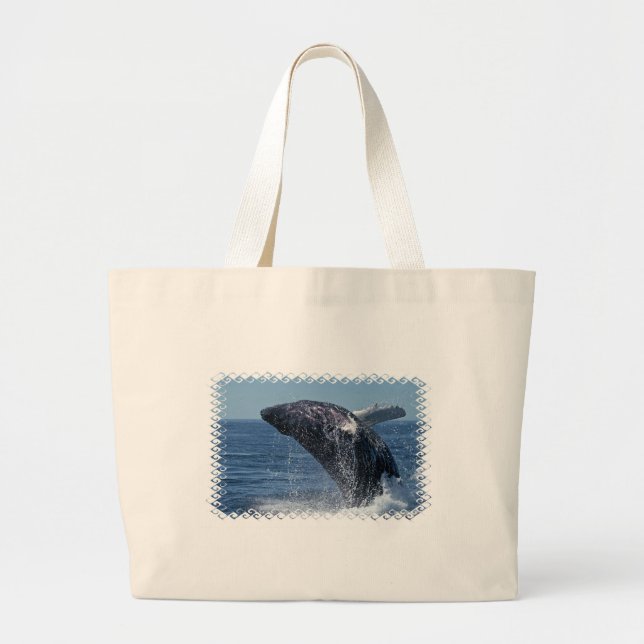 Sac sautant de toile de baleine de bosse (Devant)