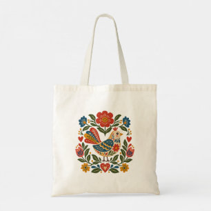 Sac Scandinave d'art populaire – Coloré