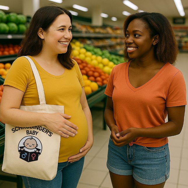 Sac Schrödinger Bébé – Garçon ou Fille ? Exactemen (Créateur téléchargé)