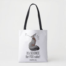 Sac Science pour l'île Renard Sac à bandoulière