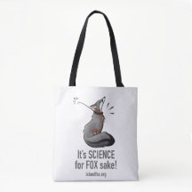 Sac Science pour l'île Renard Sac à bandoulière