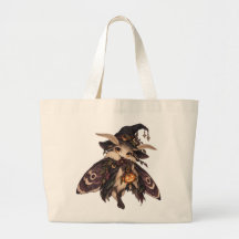 Sac Sorcière Papillon de Nuit Halloween Sombre