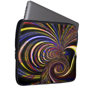 Sac Spiral Fractal Conçu (13")