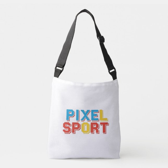 Sac Sport Pixel | Retro Gamer Gym & Travel Fourre- (Devant)