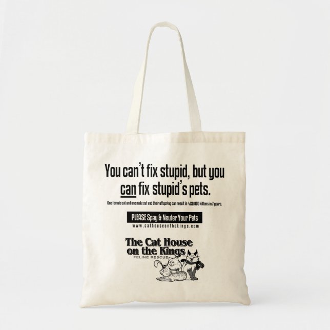 Sac stupide de difficulté biseautée (Devant)