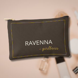 Sac Taupe Subtle Gold Frame Luxury Girlboss Nom