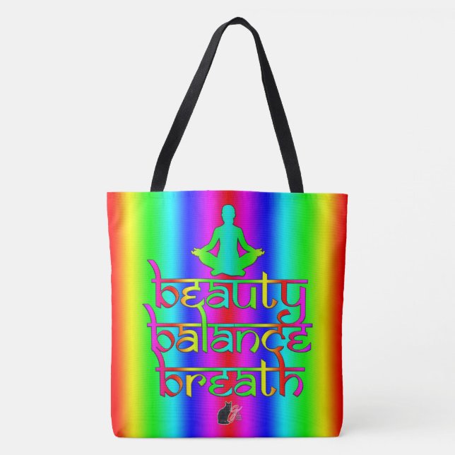 Sac Tote Balance Beauté Respiratoire (Devant)