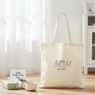 Sac Tote Cadeau pour Nouvelle Maman Établie