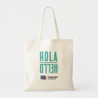 Sac Tote « Hola/Hello » par Language Matters
