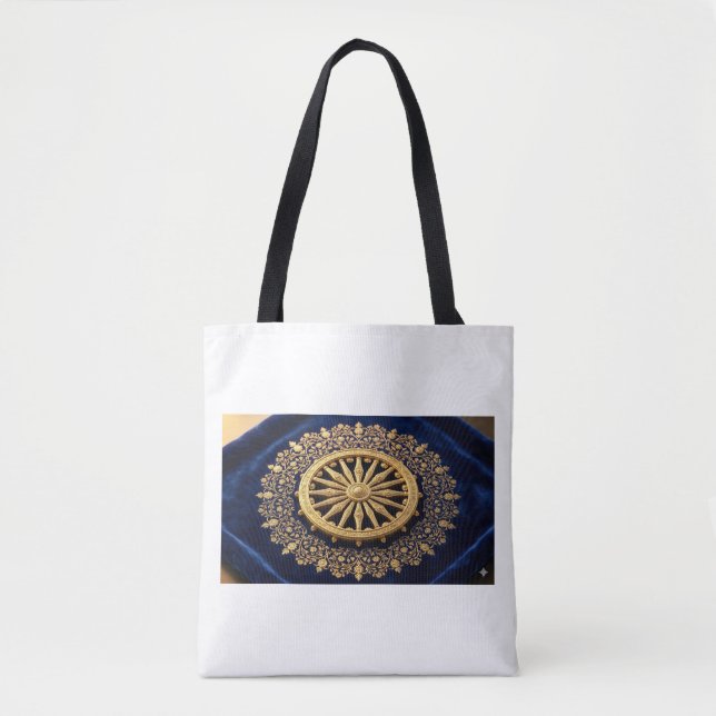 Sac ToteBudha Dhamma Chaka - Sagesse Ancienne (Devant)