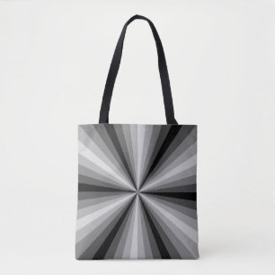Sac tout-dessus noir illusion optique