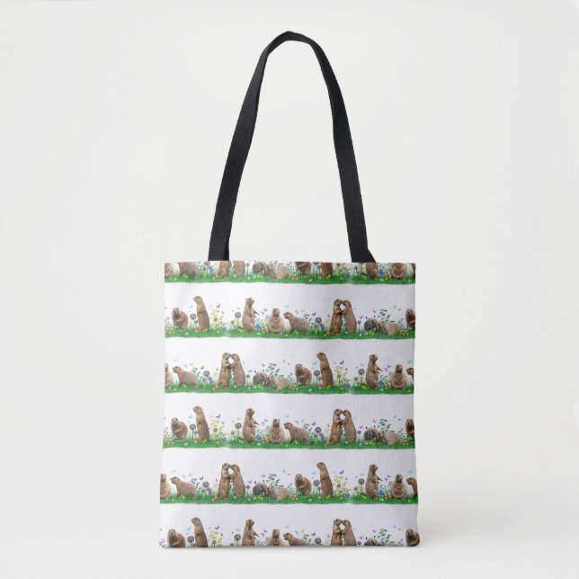 Sac tout en impression Prairie Dog Meadow (Devant)