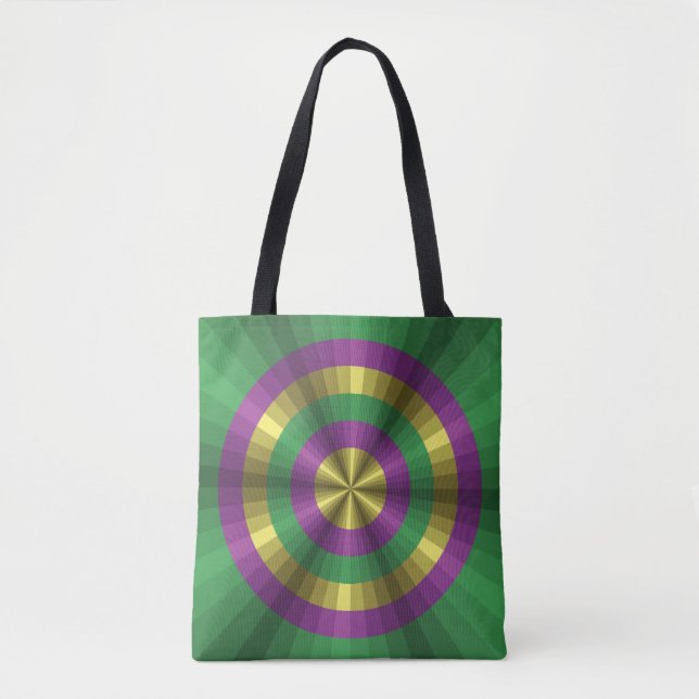 Sac tout-en-une impression Mardi Gras Illusion (Devant)