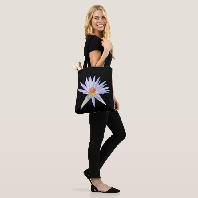 Sac tout imprimé de nénuphars (Sur le modèle)